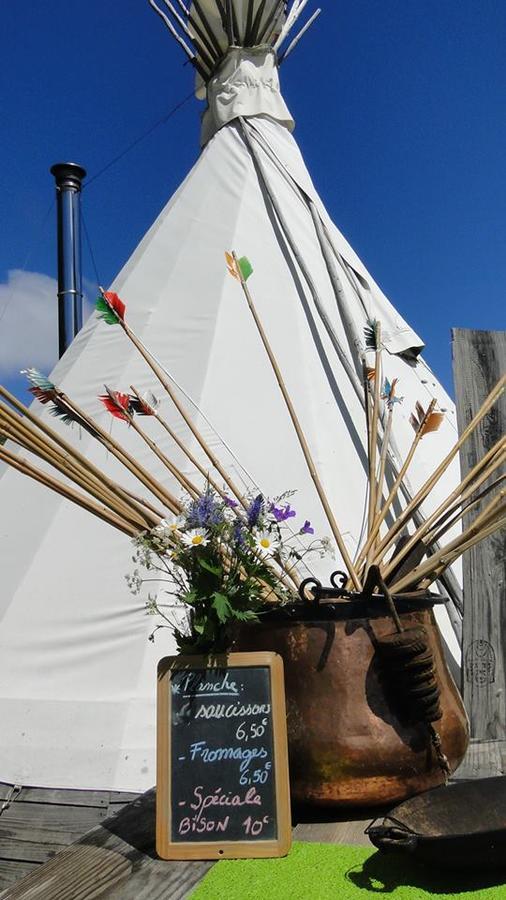 Village Tipi La Féclaz Eksteriør bilde