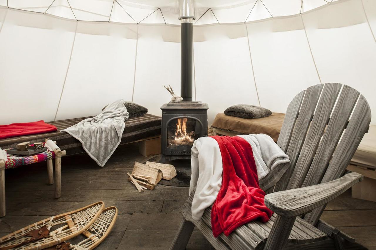 Village Tipi La Féclaz Eksteriør bilde