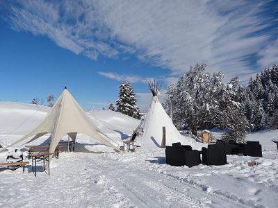 Village Tipi La Féclaz Eksteriør bilde