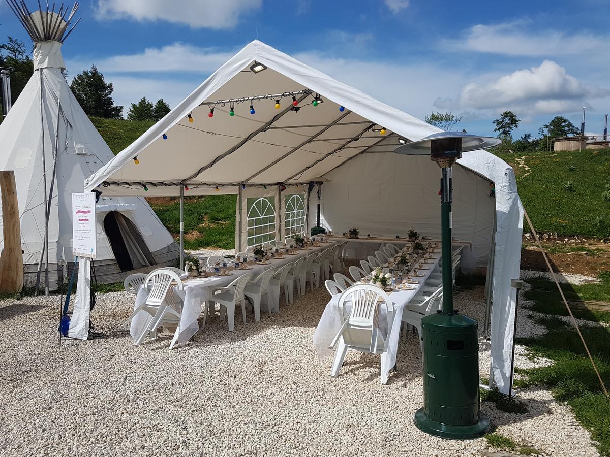 Village Tipi La Féclaz Eksteriør bilde