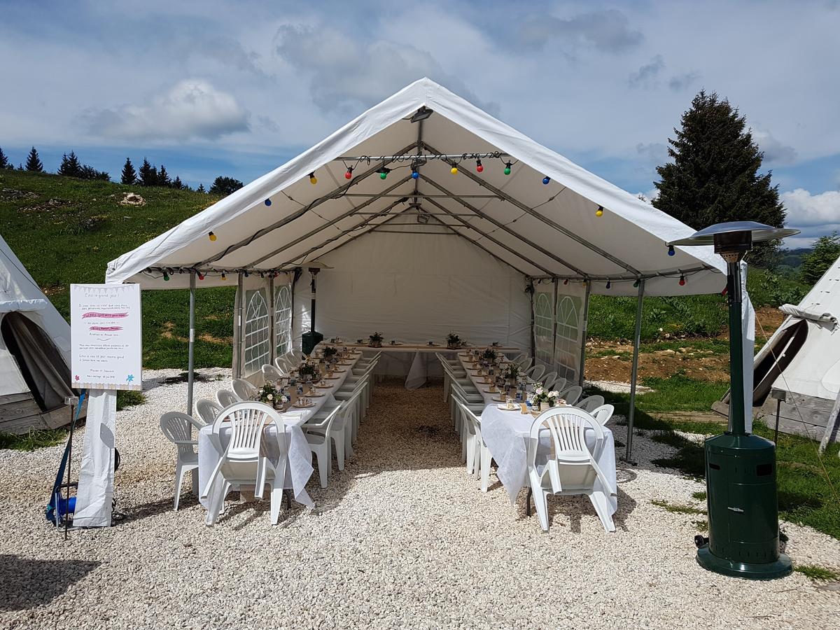 Village Tipi La Féclaz Eksteriør bilde